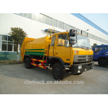 Dongfeng 10m3 compactor garbage truck price,4x2 garbage compactor truck for sale